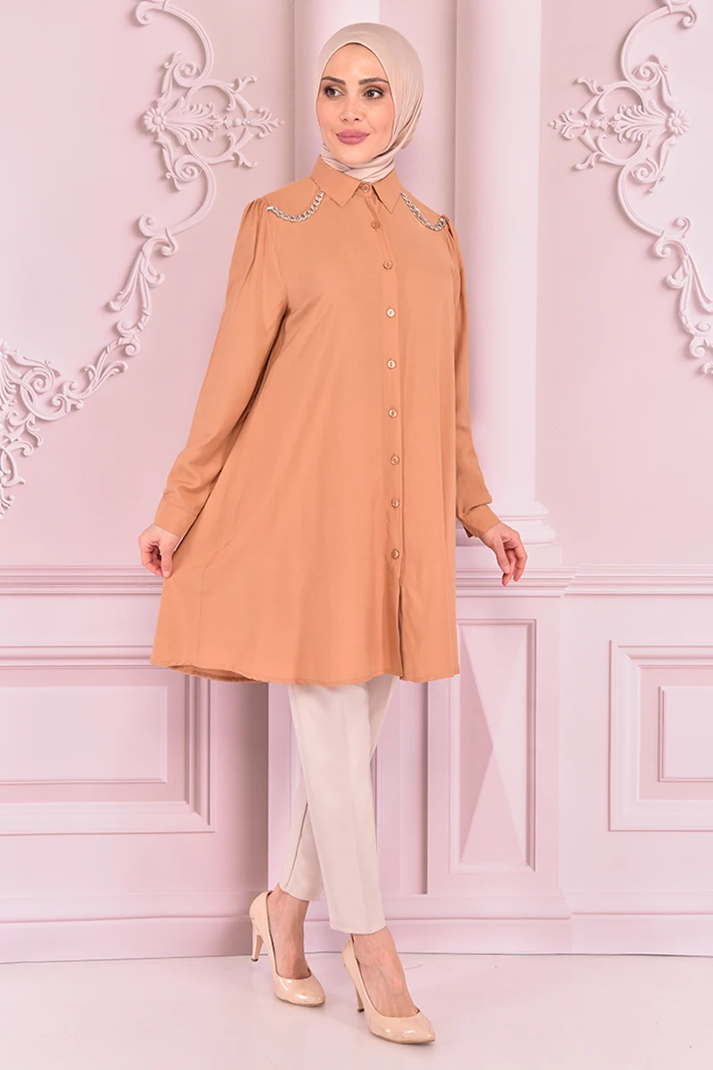 

Норковая рубашка с цепочкой, CAS1217