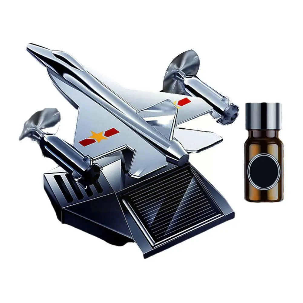 

Fighter Aircraft Shape Car Air Freshener Solar Airplane Accessories Fragrance Car Fresheners Car Auto Decoration Ai M5t6