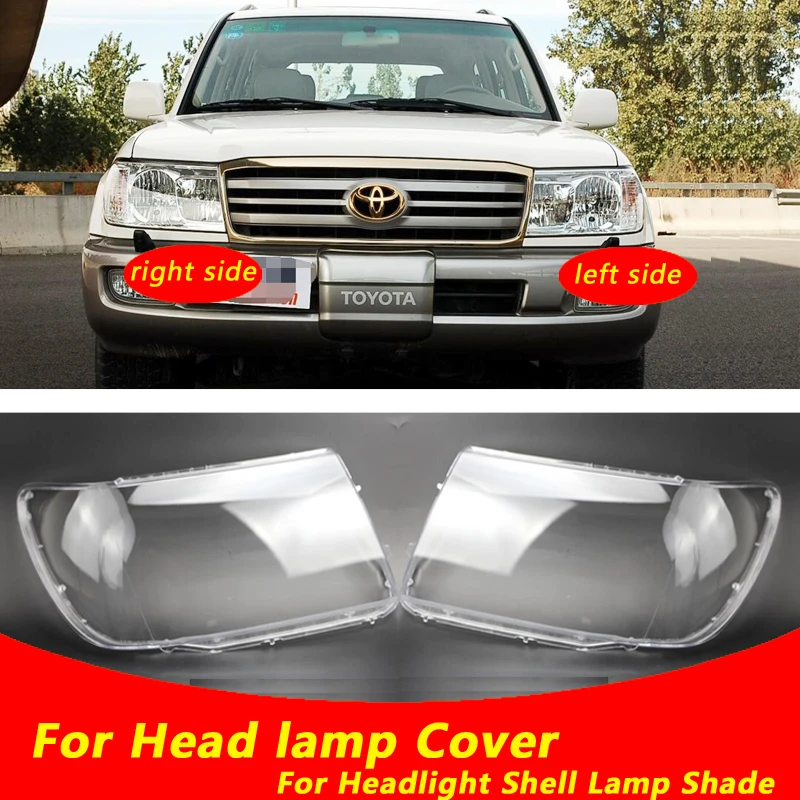 

Use For Toyota Land Cruiser 4500 2004-2006 Transparent Headlamp Cover Lamp Shade Front Headlight Shell Lampshade Lens shell