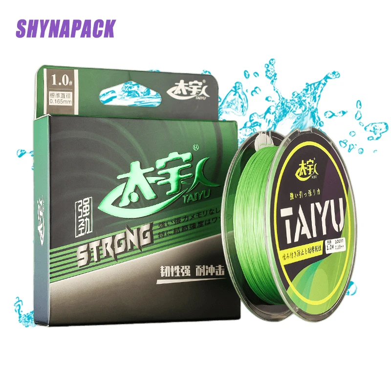 

Micro Fishing Lines 8 Strands Braided PE 100m Japan Smooth Multifilament Line Carp Fly Fishing Wire Strong 8X Weave 15 -100LB