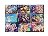 9pcsset acg beauty fgo collection arknights sexy girls refraction toys hobbies hobby collectibles game anime collection cards