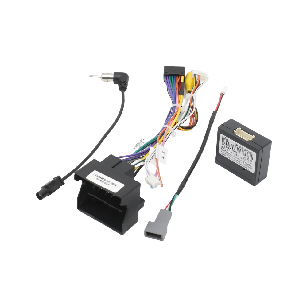 

Жгут проводов 16-контактный на 56-контактный декодер CanBus для Peugeot 208 308 408 2008 3008 Citroen C3 C4 Разъем Головный блок Кабельный адаптер