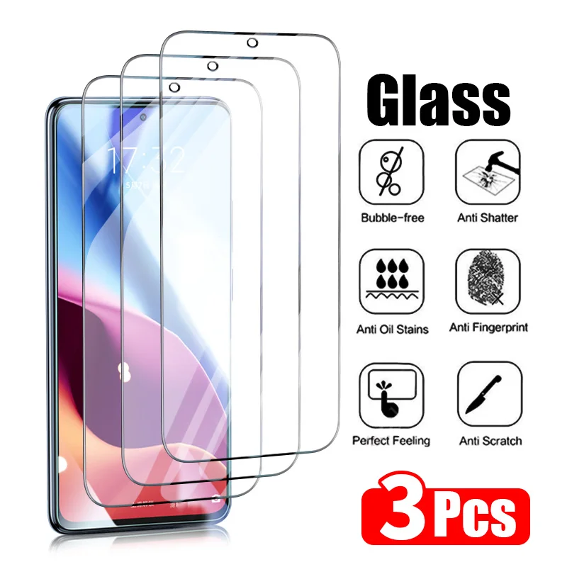 

Закаленное стекло для Redmi note 10 Pro 9T 10T 11T 9S 10S 11S, Защитная пленка для экрана Redmi Note 11, 9, 8 Pro, 9A, 8A, 7A, прозрачное стекло, 3 шт.
