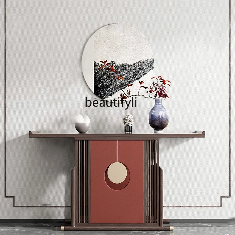 

Популярный входной шкаф zqNew в китайском стиле, художественный креативный шкаф, гостиничный зал, стол с боковым обзором, ретро шкаф для обуви