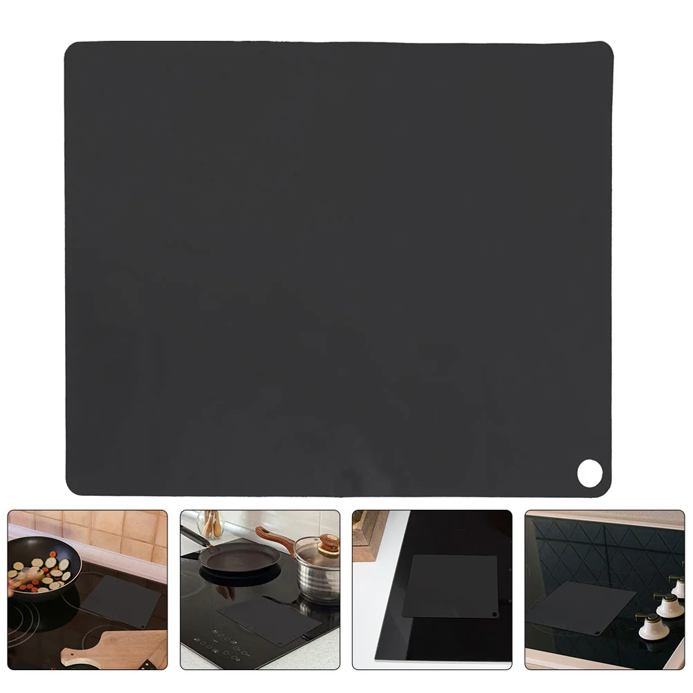 

3 Pcs Silicone Pad Induction Cooktop Protector Protective Countertop Mat Pot Holders Silicone Kitchen Gadgets