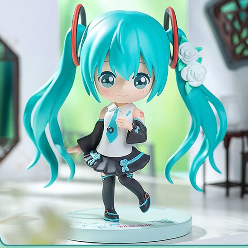 

Original Hatsune Miku Blind Box Yunqu Yunshang Series 10Cm Pvc Anime Action Figurine Model Collection Toys for Girls Gift