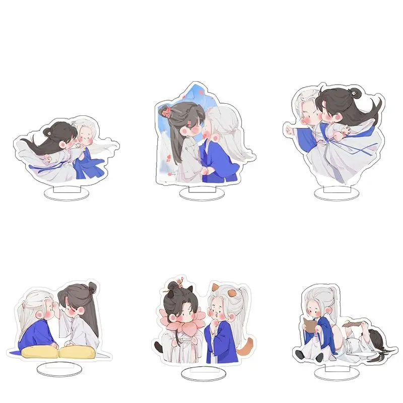 

Мини-стенд WORD OF HONOR Gong Jun Zhang Zhehan акриловый двухсторонний Настольный орнамент для сэндвичей