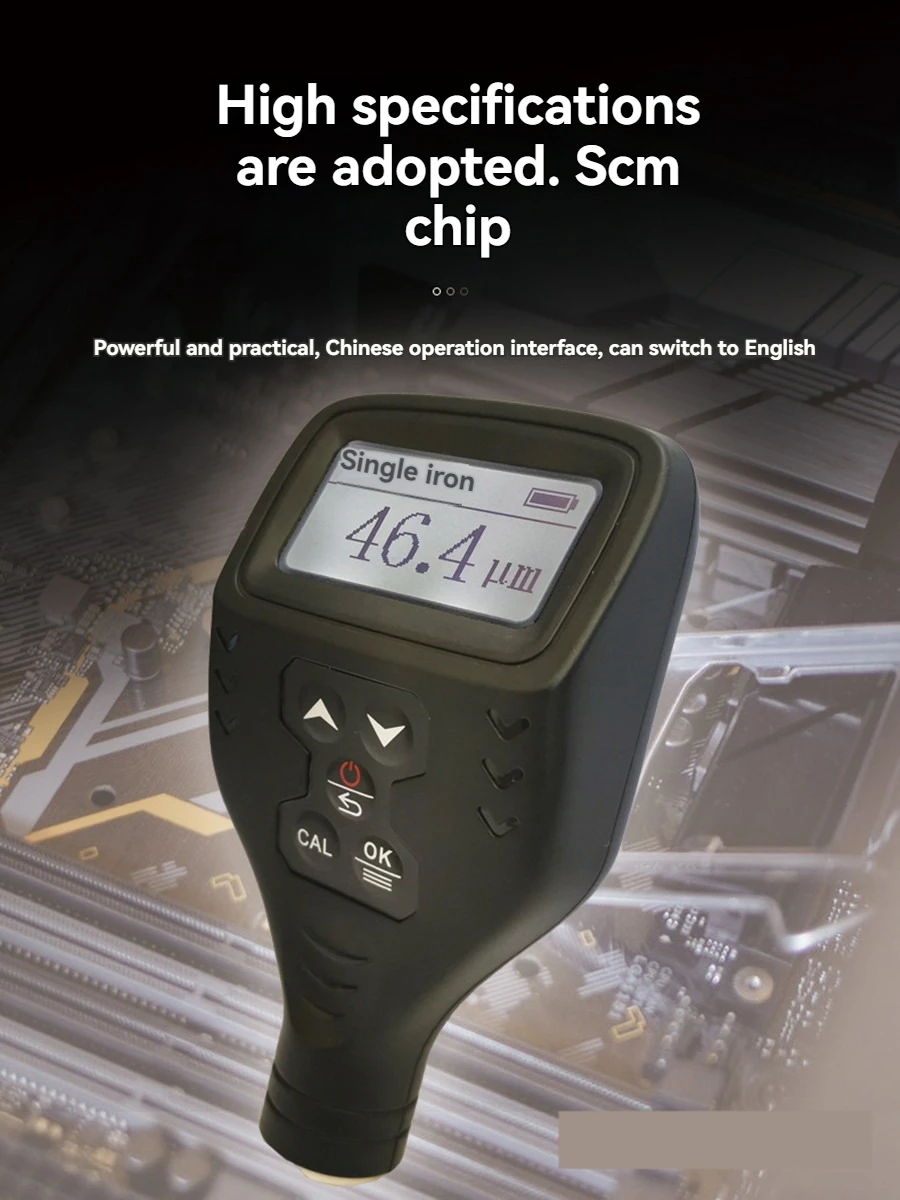 Толщиномер покрытия TM221 измеритель толщины краски б/у для автомобиля