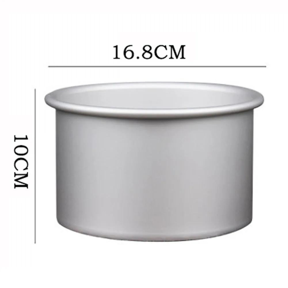 

1 Pcs 4 To 6 Inch Birthday Cake Mold Shaped Aluminum Alloy Anode Live Bottom Cake Mold Baking Tray Mold Bakeware Cake Tools