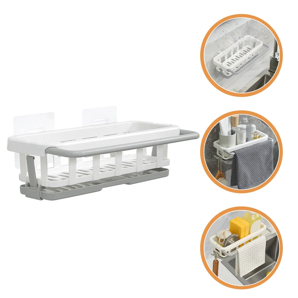 

Sponge Holder Rack Kitchen Sink Drain Dish Cloths Storage Rag Standdraining Dishcloth Holders Organizer