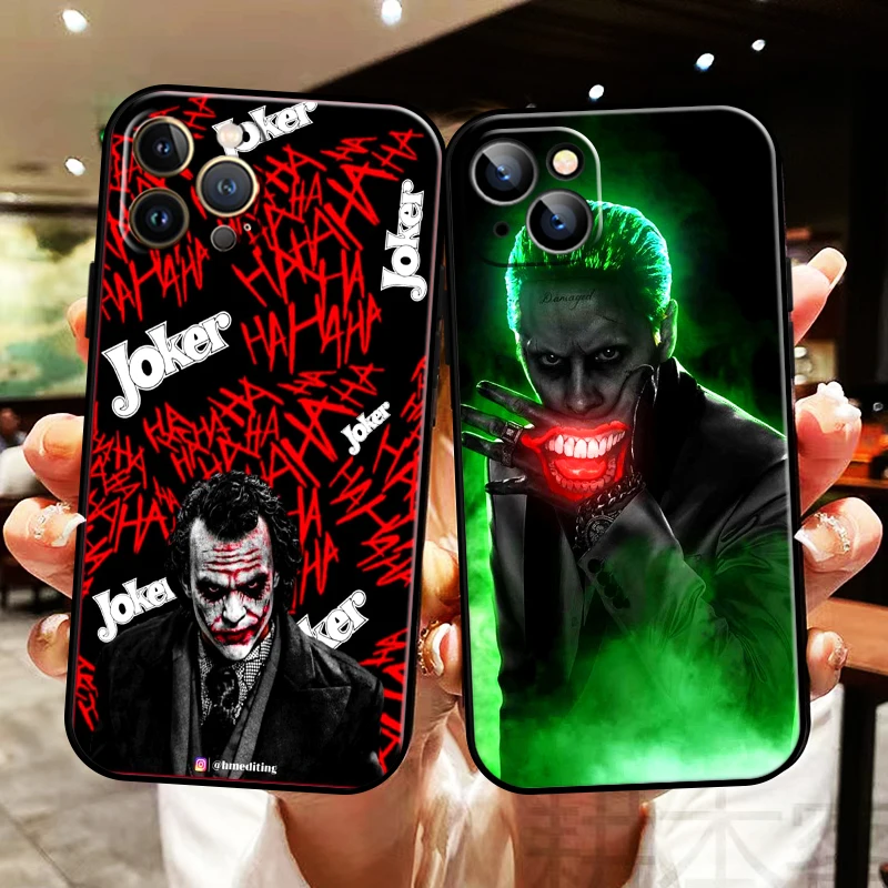 

Clown The Joker For Apple iPhone 13 12 11 Pro Max 13 12 Mini 5 5s 6 6S 7 8 Plus SE2020 X XR XS Max Phone Case Funda