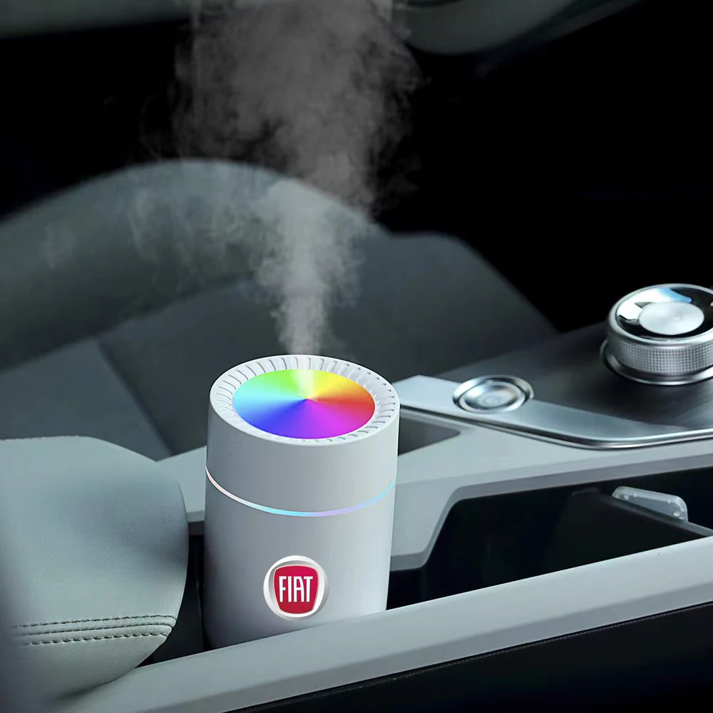 

Car Humidifier Air Purifier Freshener Anion Mist Maker With Color Light For Fiat Punto 500 Panda Abarth Tipo Palio Tipo Car