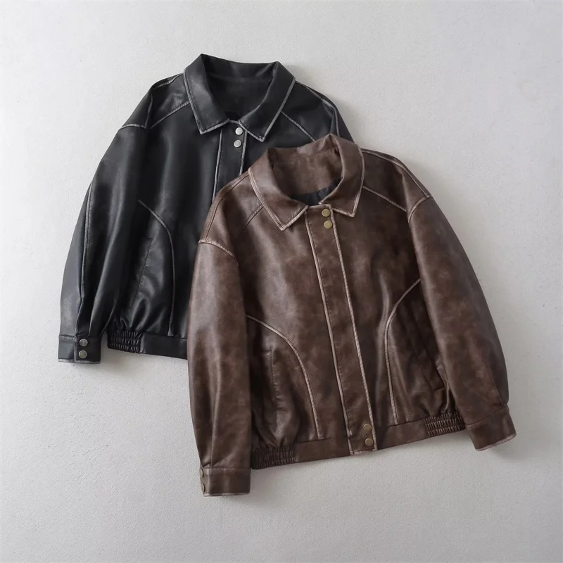 Рисунок 4 - Мотоциклетное кожаное пальто для