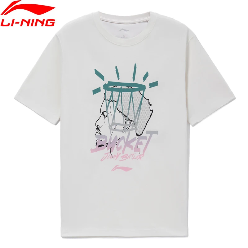 Мужская футболка для баскетбола Li-Ning BADFIVE хлопковая дышащая подкладка с