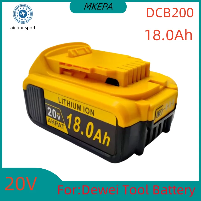 Аккумулятор 18000 мАч для электроинструмента Dewalt DCB206 20 В