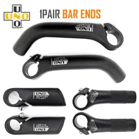 uno mountain bicycle handlebars integrated rest handle1 pair aluminum alloy auxiliary riding horn rest bike accessories bar ends