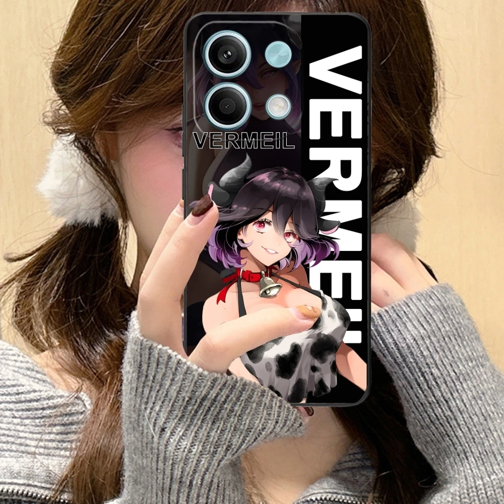 Чехол для мобильного телефона Vermeil kinсовместимый с рисунком Xiaomi Redmi Note 13 12 11 10 9 8 7 6 S