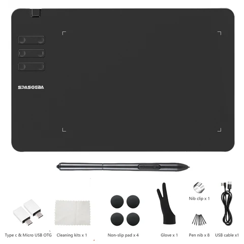 Tablike SPASEEBA T605 графический планшет