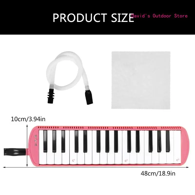 32-клавишная клавиатура инструмент Melodica текстура ABS подходит для музыкантов X3UA