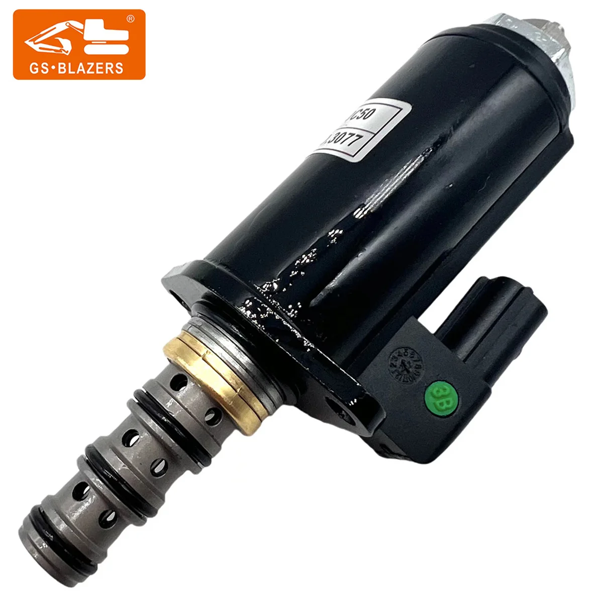 Фото Пропорциональный электромагнитный клапан KDRDE5K-31 30C50-101-T для экскаваторов SK100, SK120, SK200-3, SK200-6 (запчасти) №4