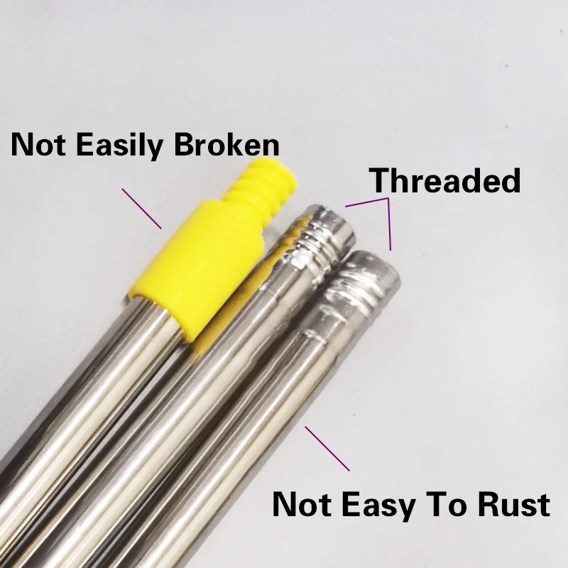 Четыре секции 1 м удлинительных роликовых стержней съемный портативный