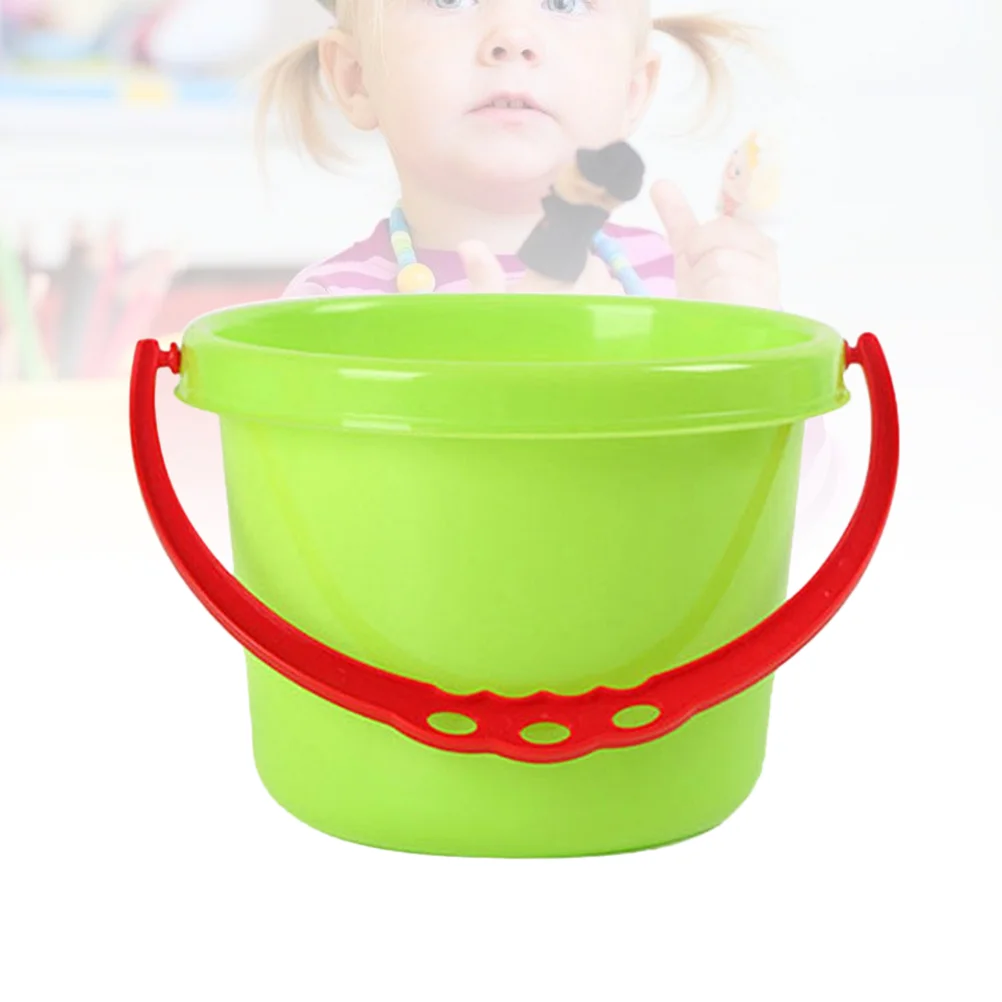 

Lightweight Creative Portable Children Playing Sand Pails Great Summer Party Accessory Pail Bucket for Pools Backyard