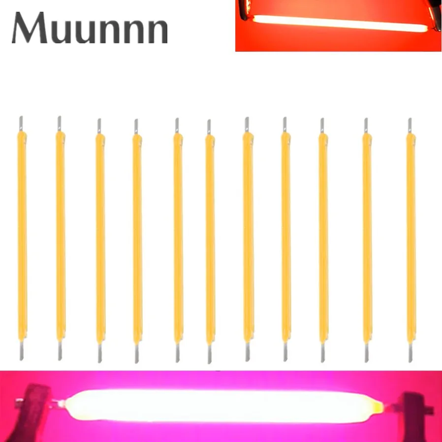 10 шт. 3 В светодиодный COB накаливания лампа Эдисона детали лампы диоды аксессуары