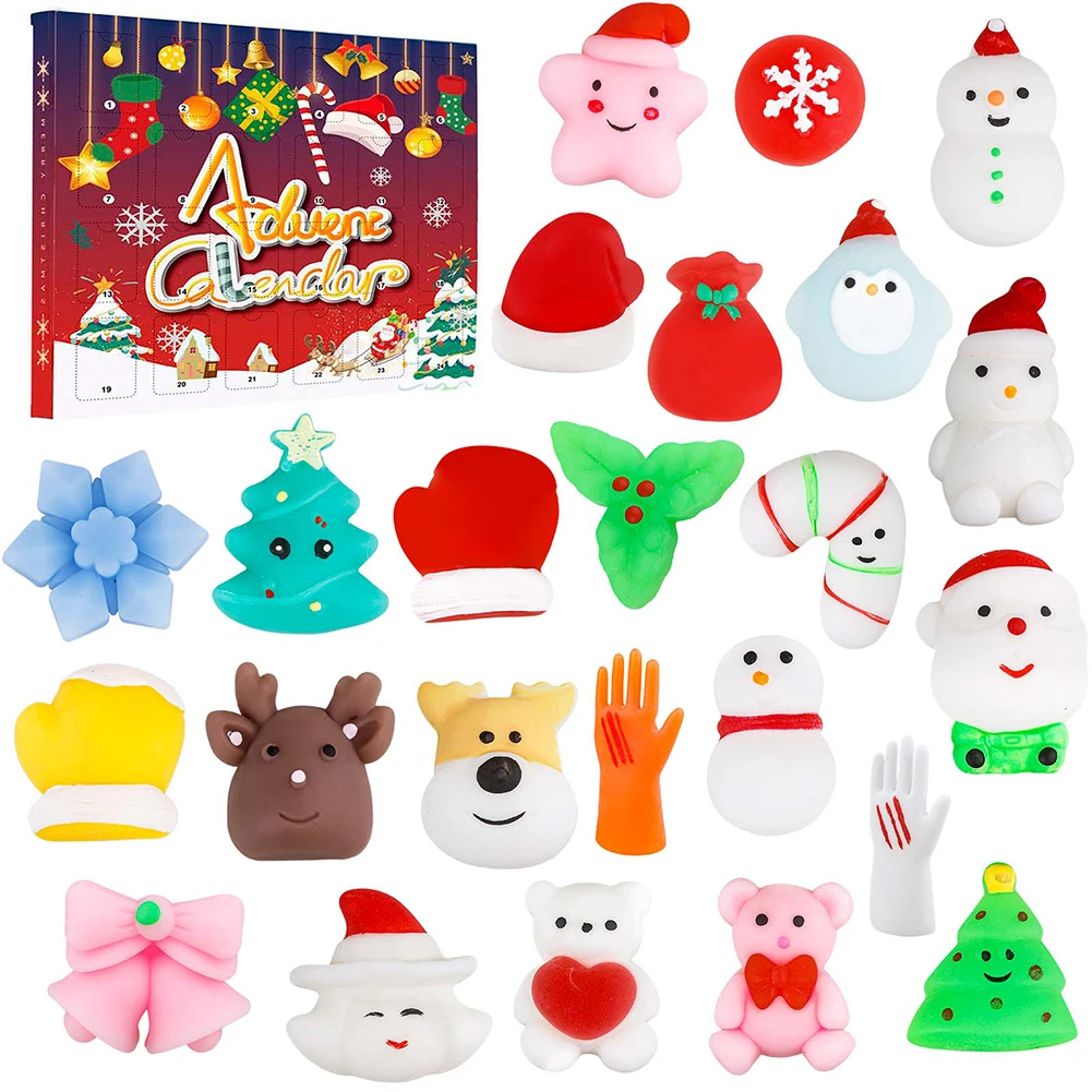 

Игрушка-пульверизатор с календарём и надписью «Advent»