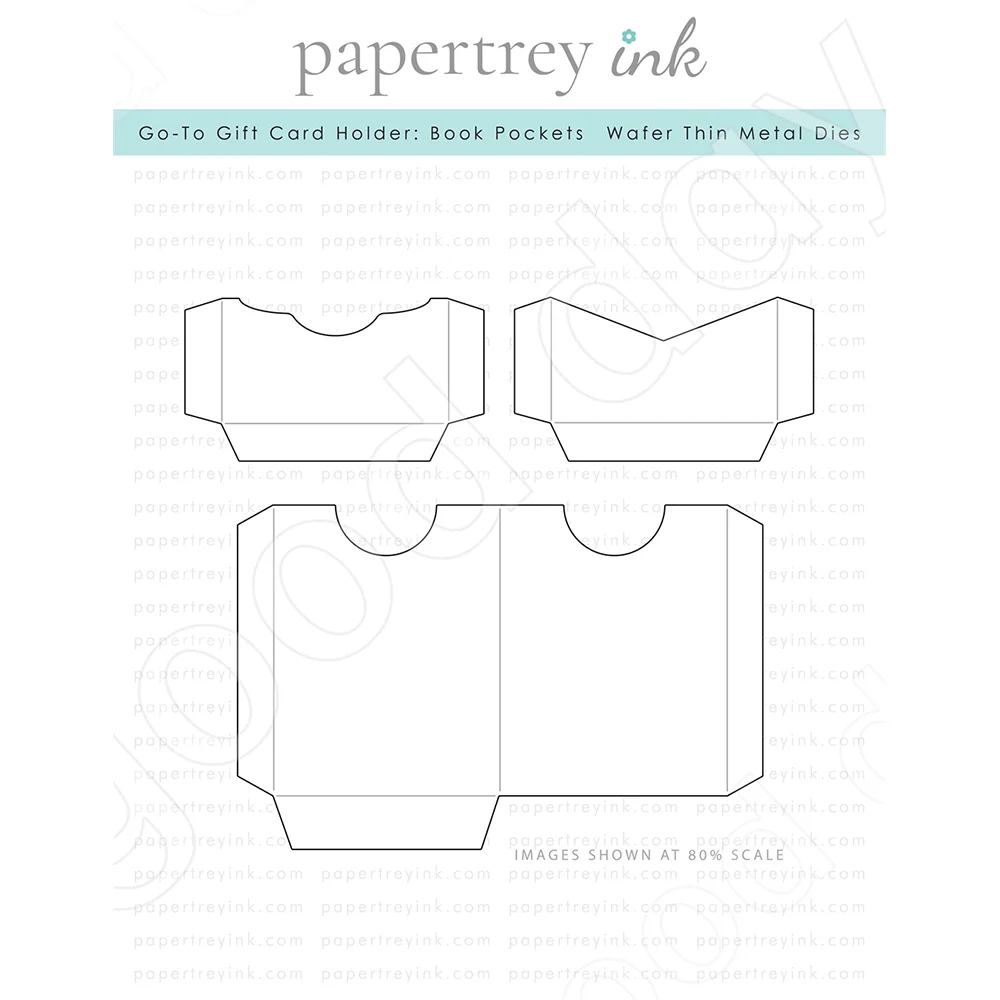

2022 Arrival New Gift Card Holder: Book Pockets Metal Dies Scrapbook Used for Diary Decoration Template Diy Card Handmade