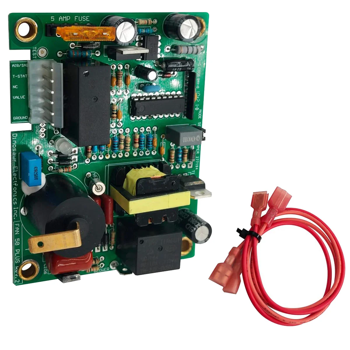 

Replace Fan 50 Plus Pins Ignitor Board with Fan Control Only for 12 VDC