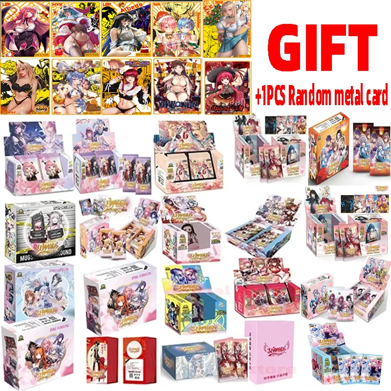 2023 Newest Goddess Story NS10M5 Card  Full Set Girl Party Swimsuit Bikini Feast Booster Boxs Waifu Cards  Hobbies Gift