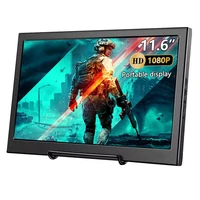 11 6 inch portable monitor 1920x1080p gaming monitor usb hdmi compatible computer phone for ps4 switch xbox laptop pc display