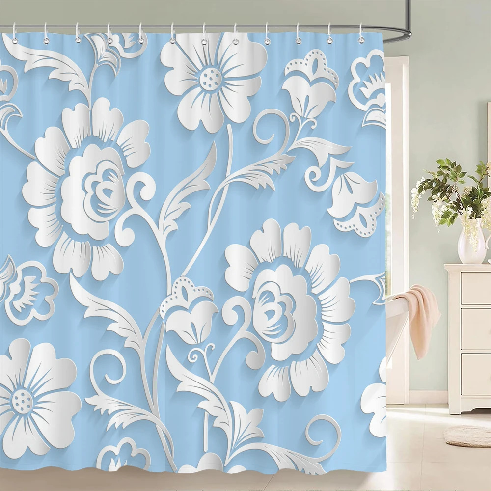 

Полиэстеровые шторы для душа 3D print 90x180 см