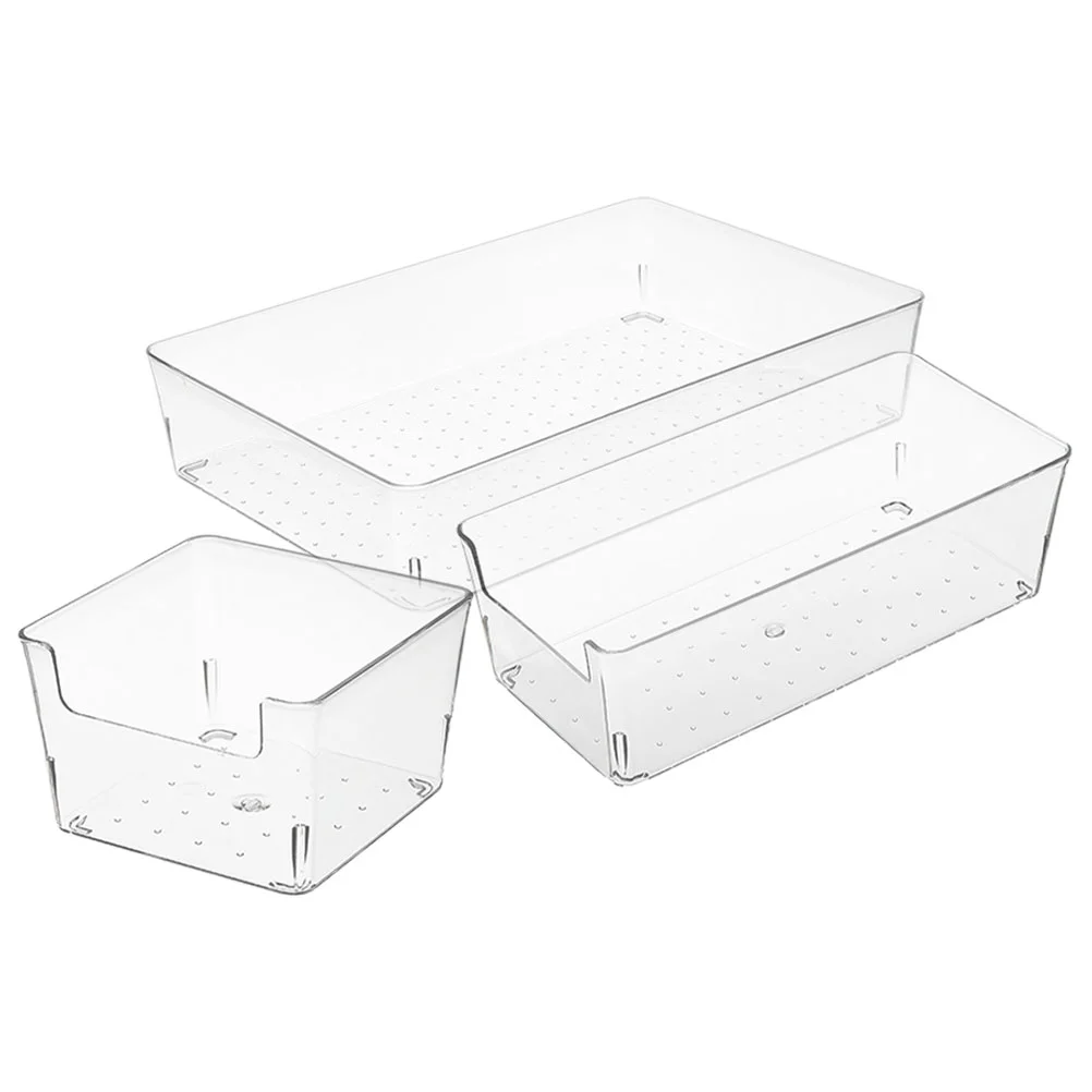 

3pcs Multi-functional Tabletop Organizer Remote Box Pen Holder Desktop Holder