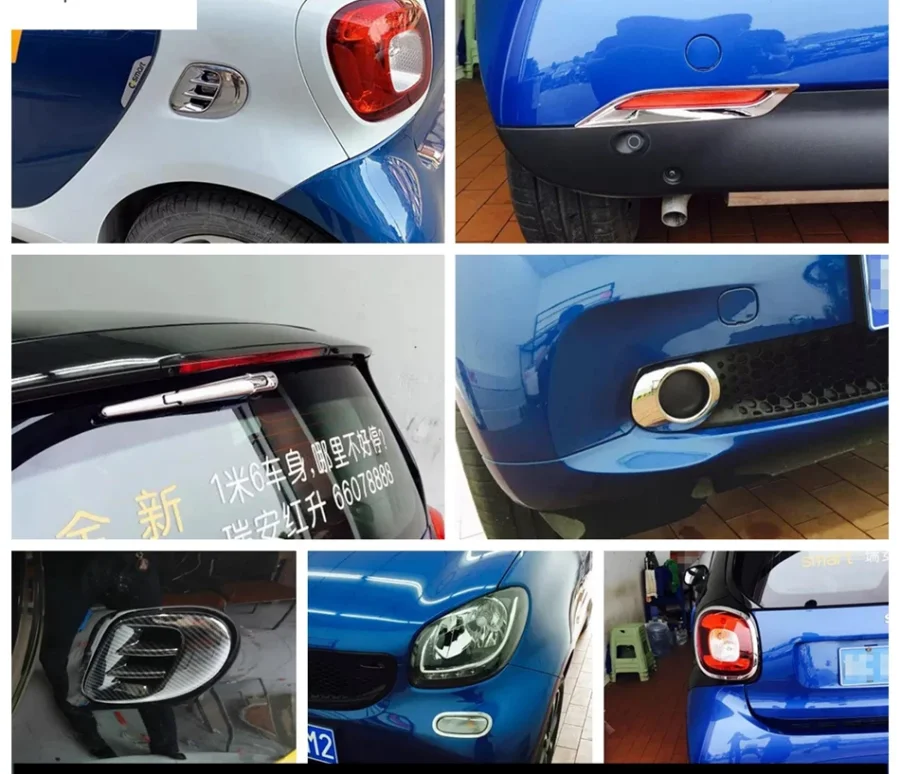 

For Smart 453 Fortwo 2015 - 2020 Fog Lamps Window Windscreen Wiper Turn signal Lights Turning Tail Lights Lamps Door Handle