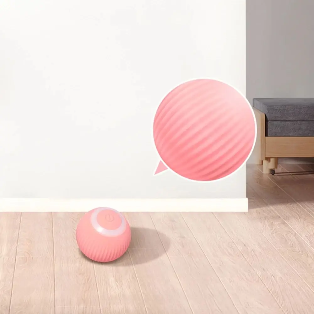 

Smart Interactive Cat Toy Interactive Cat Toys Ball 360 Degree Spinning Ball For Cats Usb Rechargeable Pet Toys Automatic