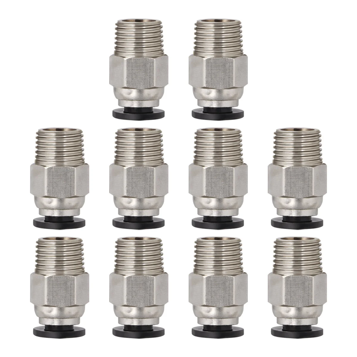 

Connector 3D Male Straight Pneumatic PC Tube Fitting Male Straight Pneumatic Ptfe Tubing Fitting