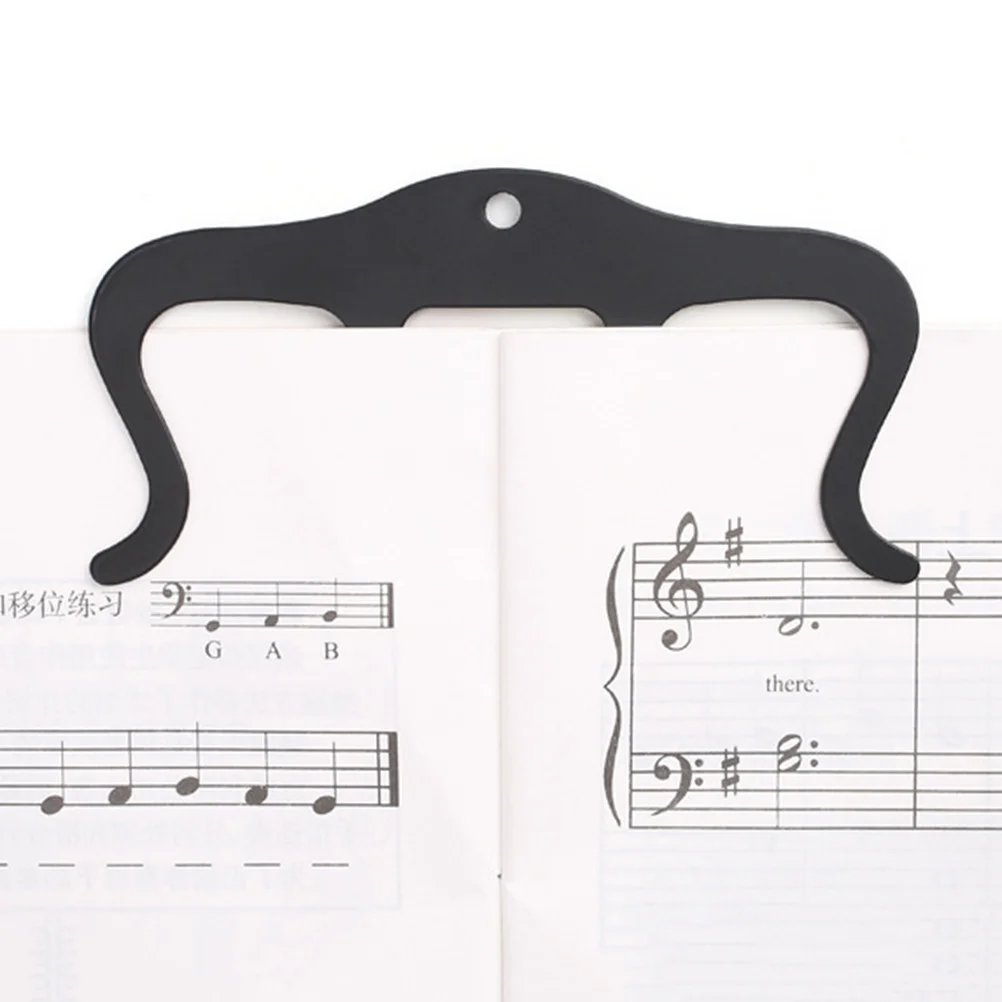 2pcs Metal Music Book Clip Music Note Paper Clips Sheet Music Stand Music Stands enlarge