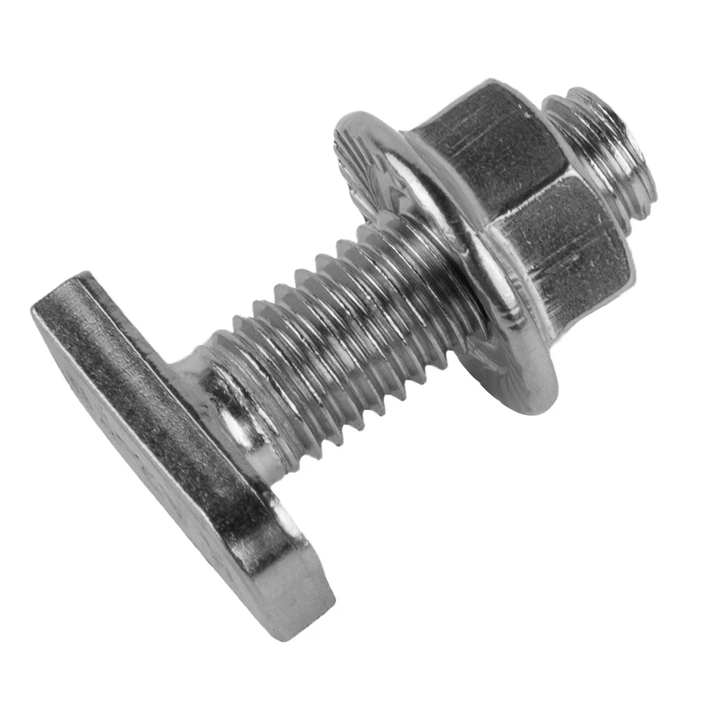 

304 Stainless Steel Hammer Head Screws With Flange Nuts M8 (Pack Of 20) DIN 6923 European Standard T Type Screw Kit M8*20/M8*25