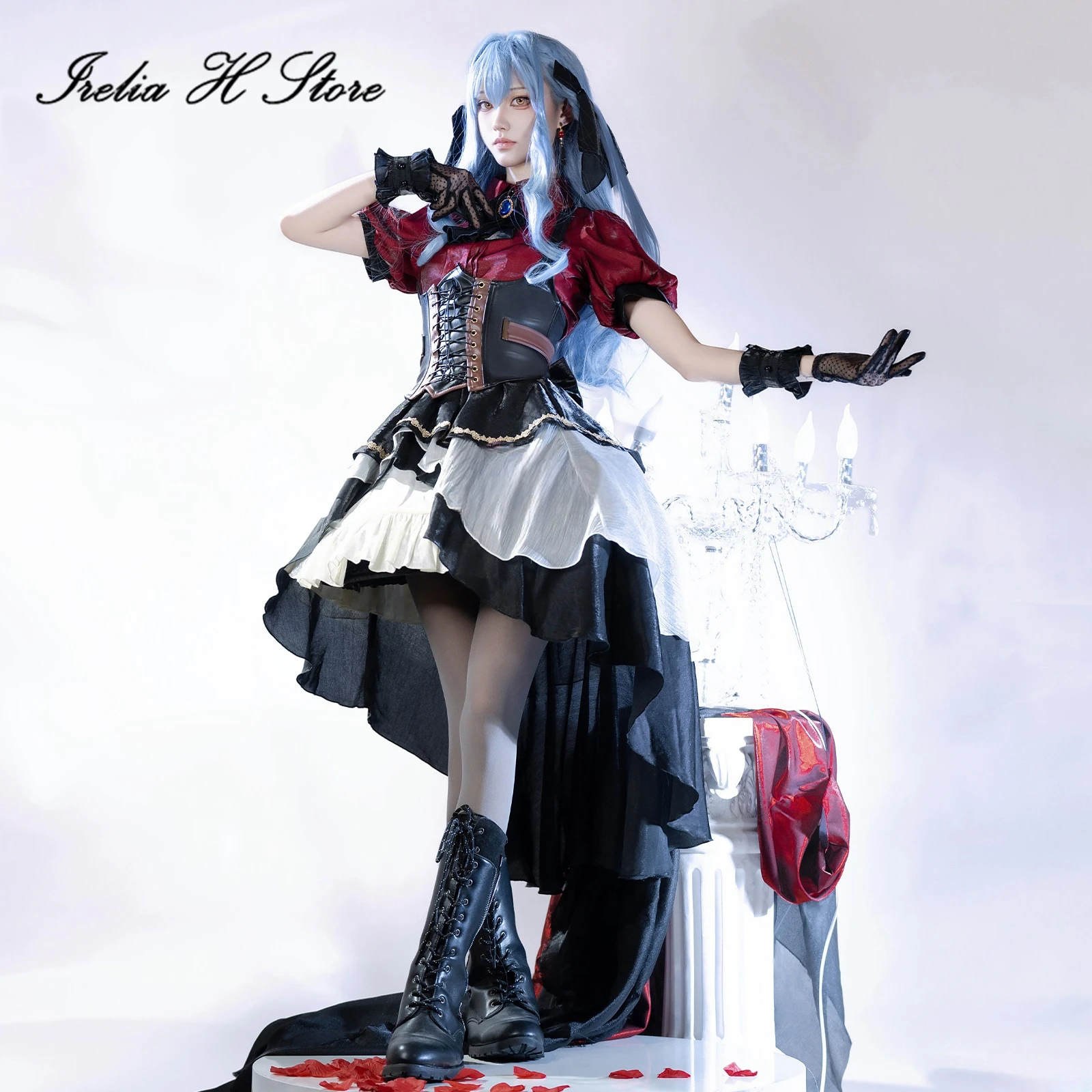 Irelia H Store аниме Sakiko Togawa cos Ave Mujica платье женский косплей костюм костюмы на Хэллоуин