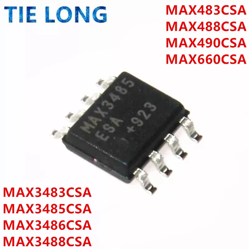 10 шт./MAX483CSA MAX483 MAX488CSA MAX488 MAX490CSA MAX660CSA MAX3483CSA MAX3485CSA MAX3485ESA MAX3486CSA MAX3488CSA SOP8