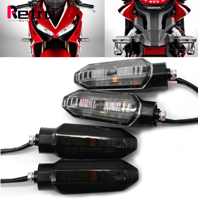 Фото Светодиодный индикатор поворота 2021, для HONDA CBR600RR CBR1000RR-R NC750X CB1300SF CB1300 SUPER BOL D'OR 2019-2021, указатель поворота №1