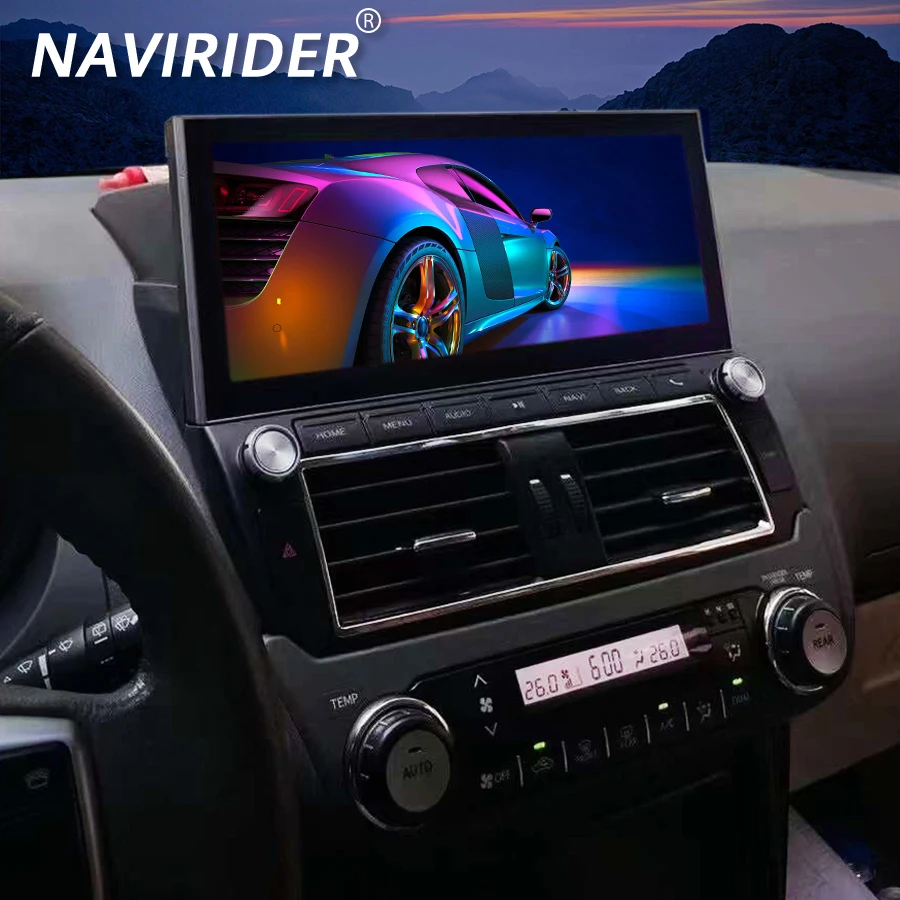 8G 128G Android 12 для Toyota Land Cruiser Prado 150 LC150 2014-2017 автомобильное радио мультимедийный