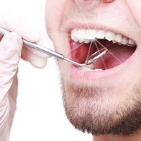 mirror dental mouth teeth speculum tool stomatoscope light gag dentist