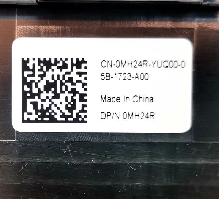 Новинка 3510 оригинальная задняя крышка для Latitude E3510 D модель MH24R 0MH24R