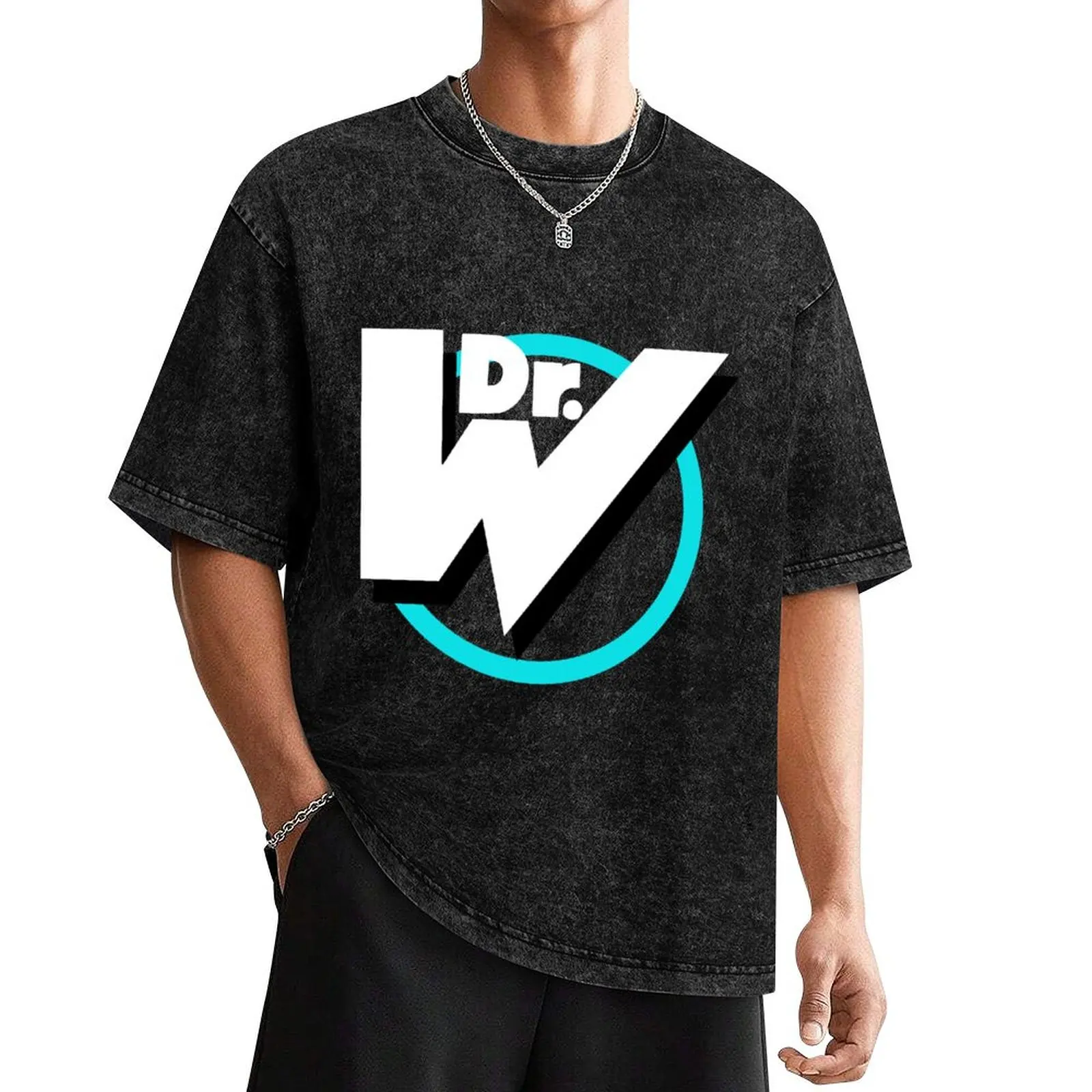 Футболка с логотипом Dr. Wily рубашки рисунком для тренировок мужчин