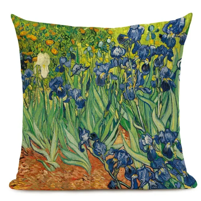 

Чехол для подушки F&G льняной 45x45 см