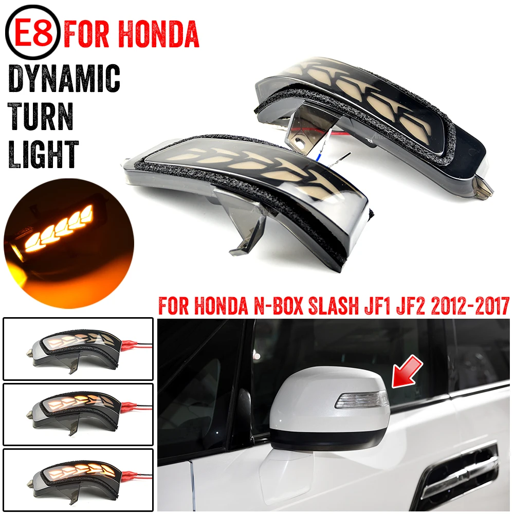 2 шт. динамический индикатор для Honda N-Box Slash JF1 JF2 2012 2013 2014 2016