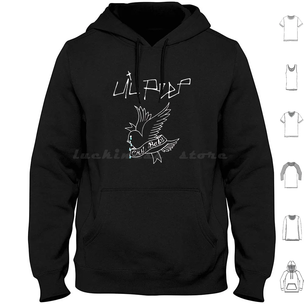 

Cry Baby Hell Boy Music , Lil-Peep Rapper Hoodie cotton Long Sleeve Cry Baby Hell Boy Music Lil Peep Rapper Lil Baby Lil