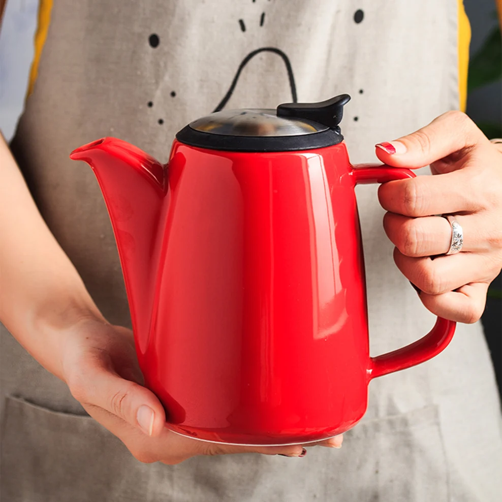 

Керамический чайник с ситечком, 1000 мл